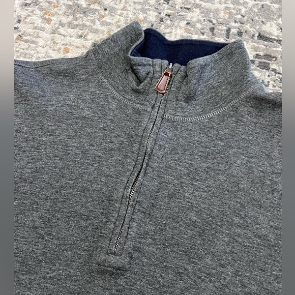 Banana Republic Quarter Zip Pullover Sweater - Men’s Medium - Picture 2 of 9